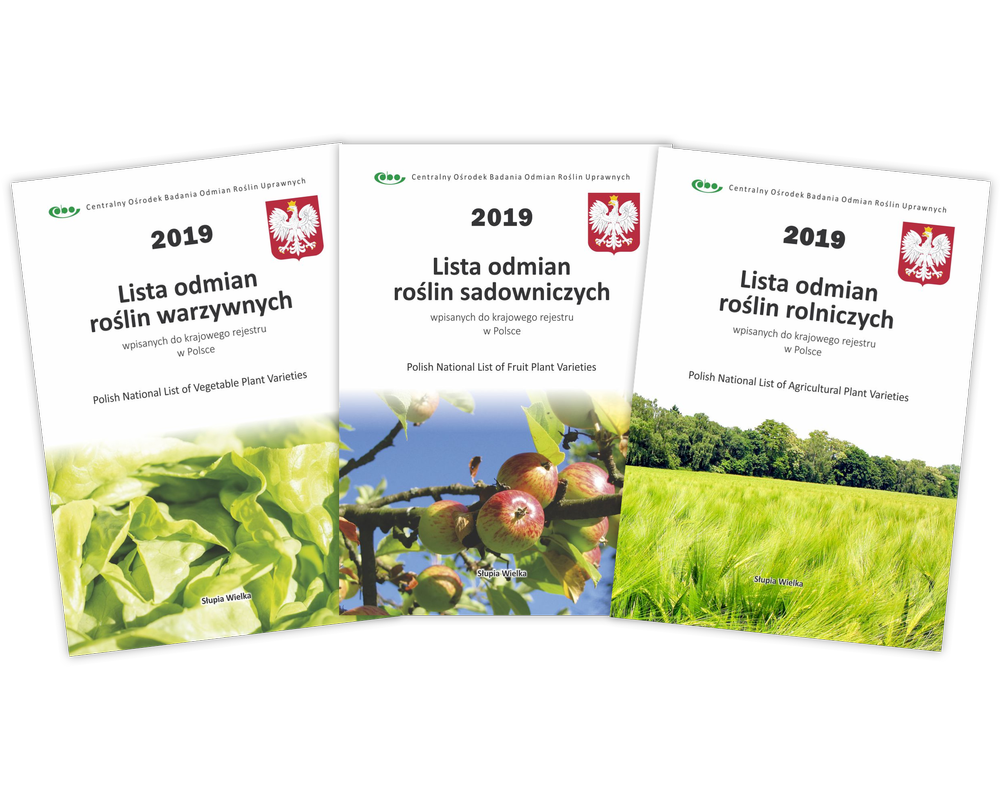 Lista odmian roślin rolniczych wpisanych do krajowego rejestru w Polsce