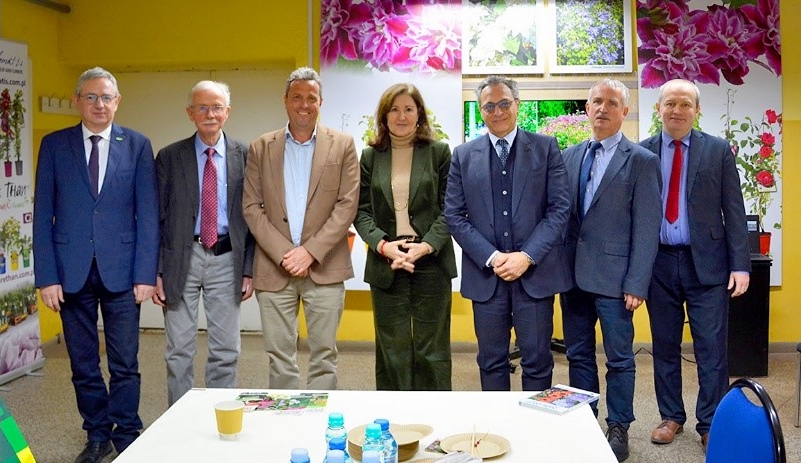 wizyta w firmie CLEMATIS Źródło Dobrych Pnączy Sp. z o.o. Sp. k