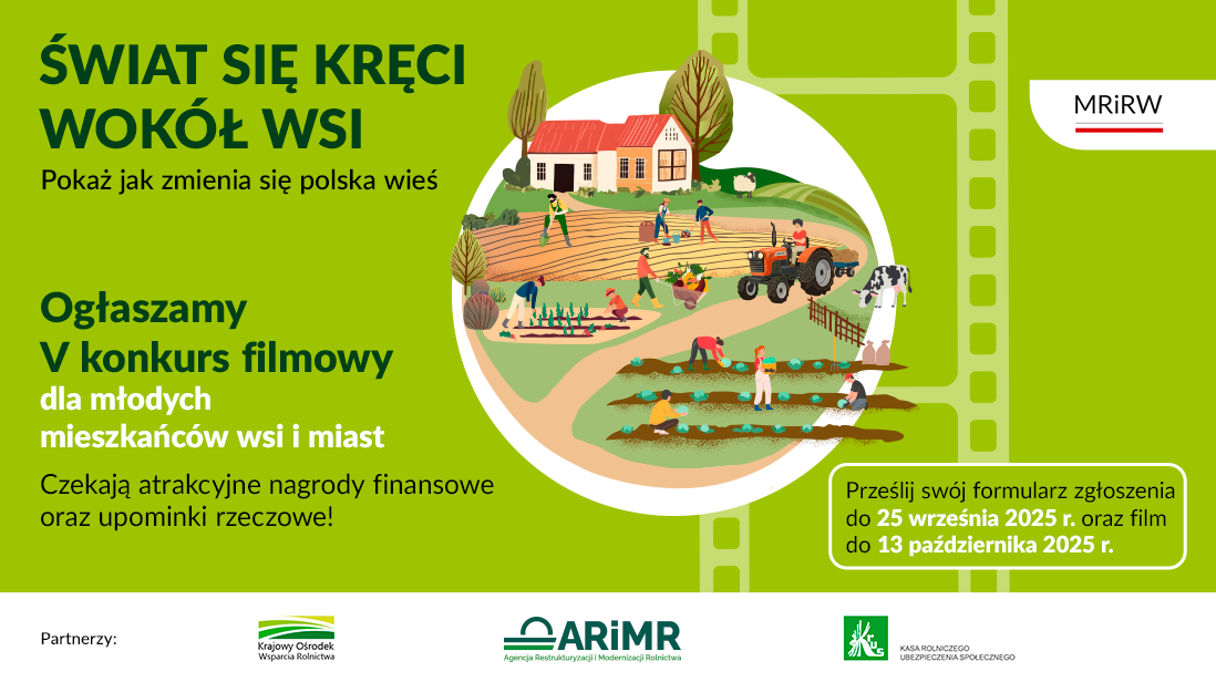 Piąty ogólnopolski konkurs filmowy pod tytułem świat się kręci